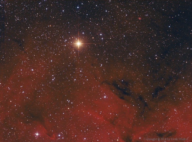 Photo Herschels Garnet Star Mu Ceph Helena Observatory